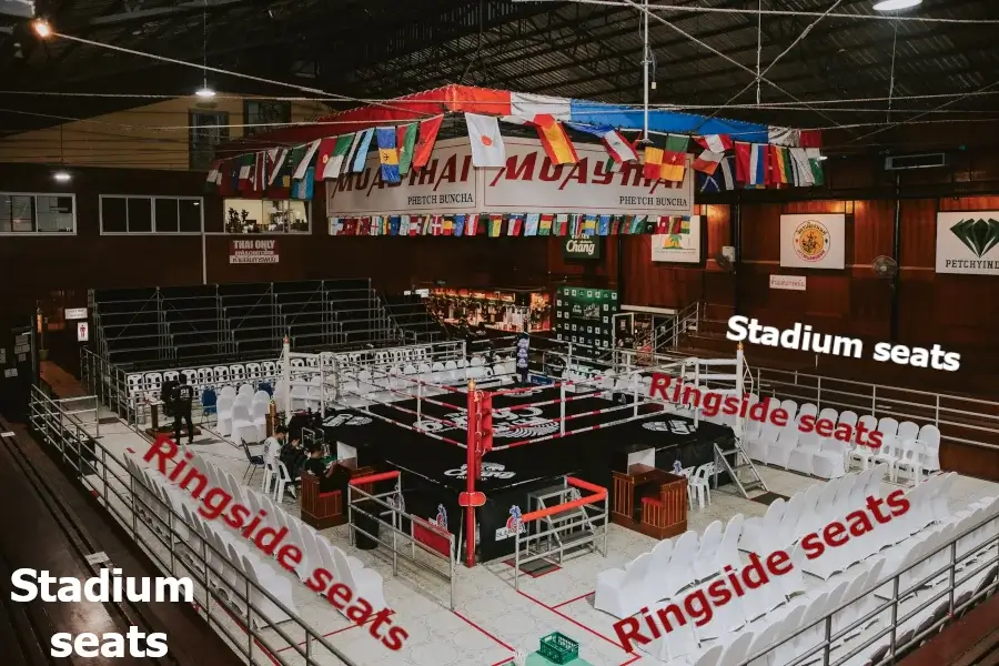 Phetchbuncha Boxing Stadium Seats